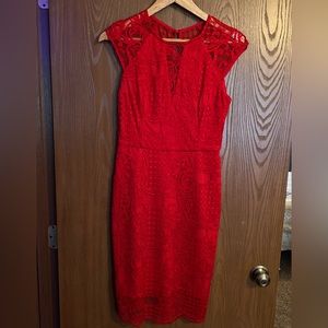 Red dress size 4
